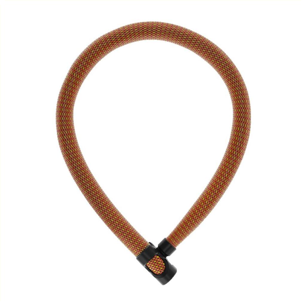 Abus IvyTex 7210 Chain Lock - Orange - 110 cm