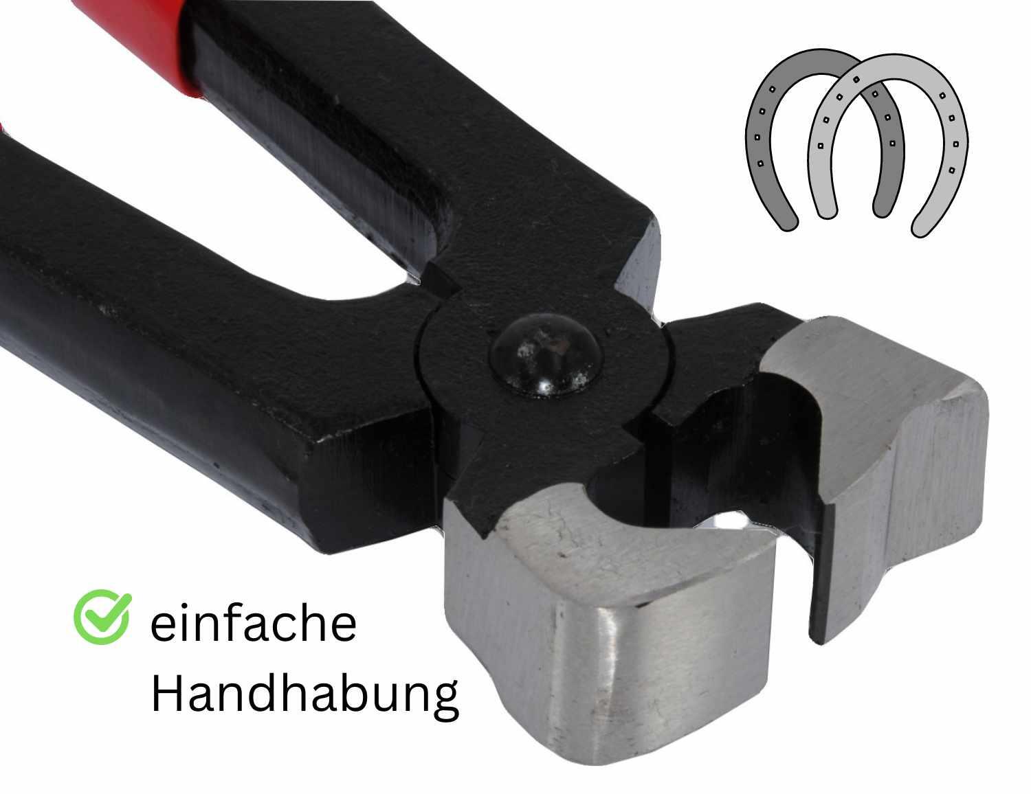 AMKA Hufbeschlagszange mit Nietansatz 2/4
