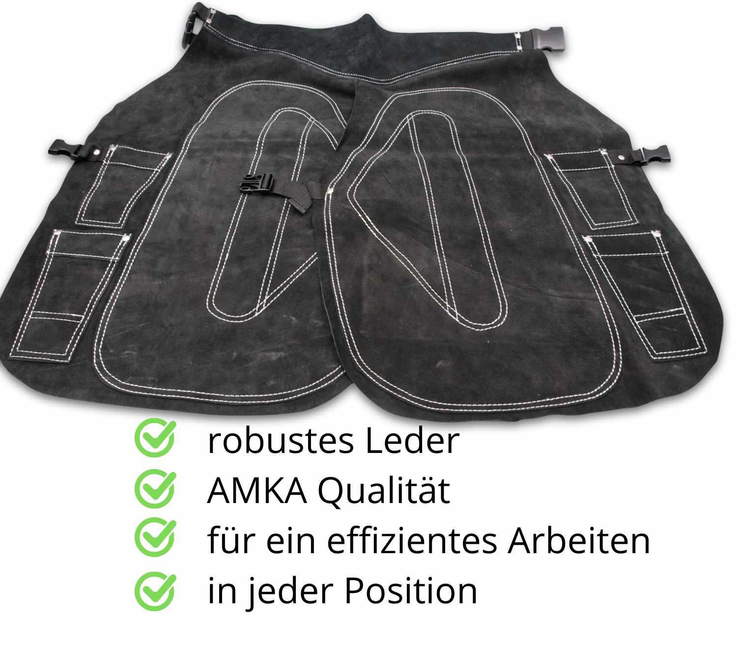 AMKA Spezial Hufbeschlagschürze 3/4