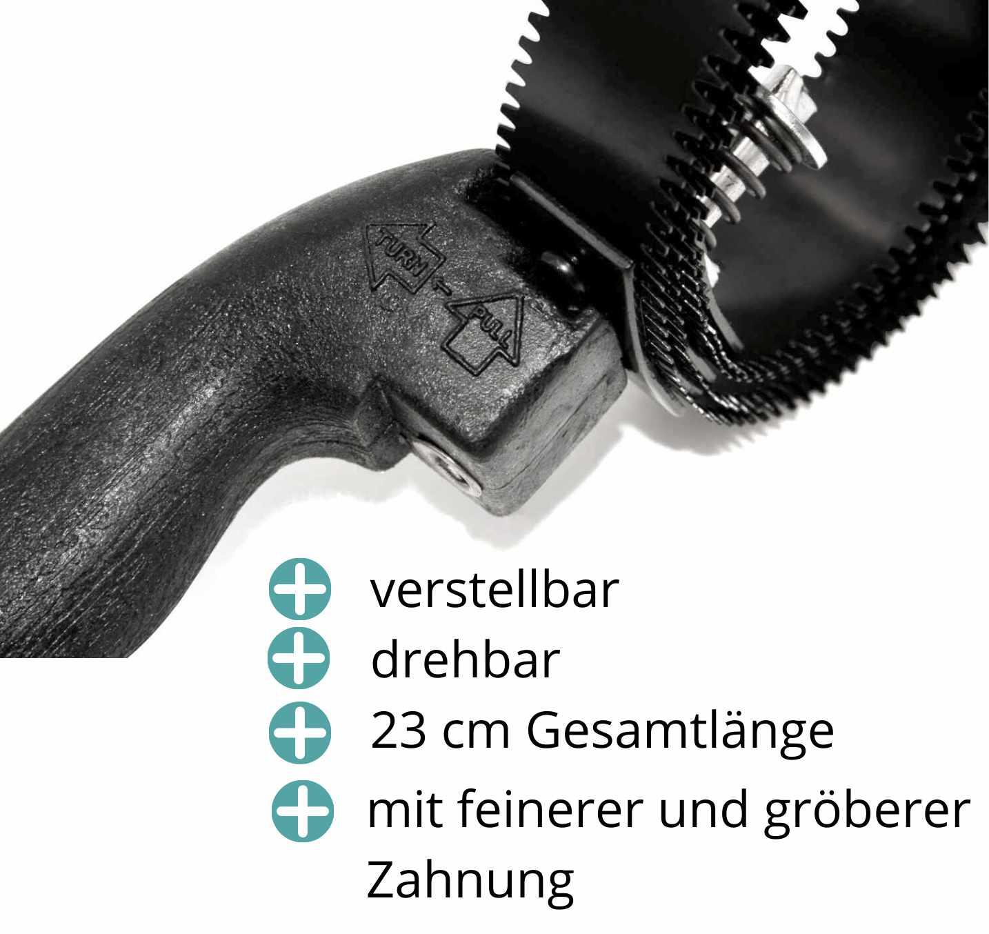 AMKA Spiralstriegel 3/4