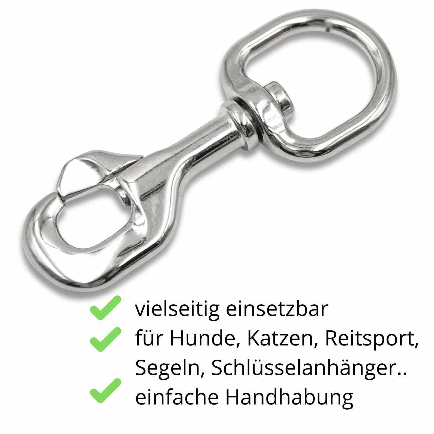 AMKA Karabinerhaken Set 2/4