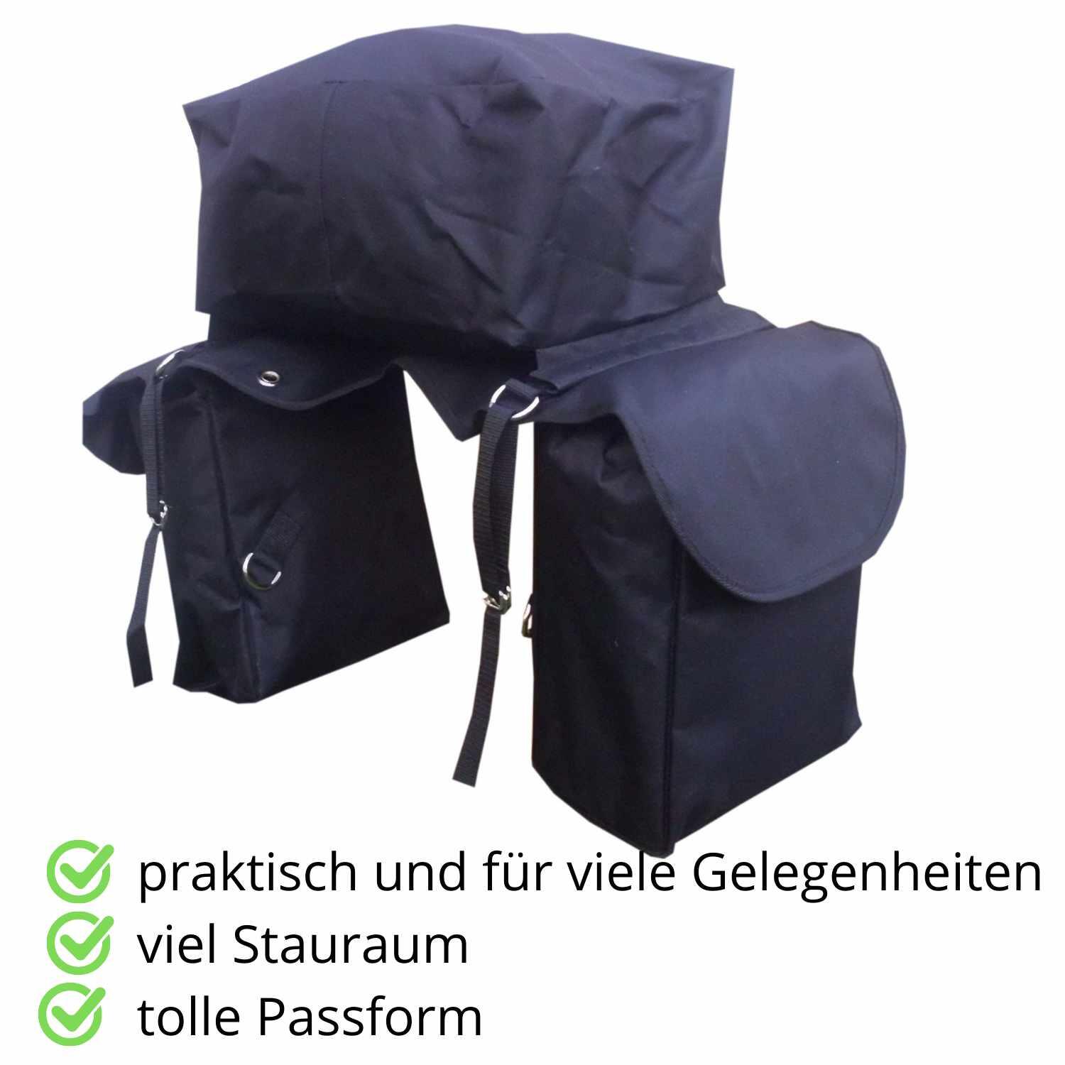 AMKA Pferde Packtasche TakeOff Trail 2/4