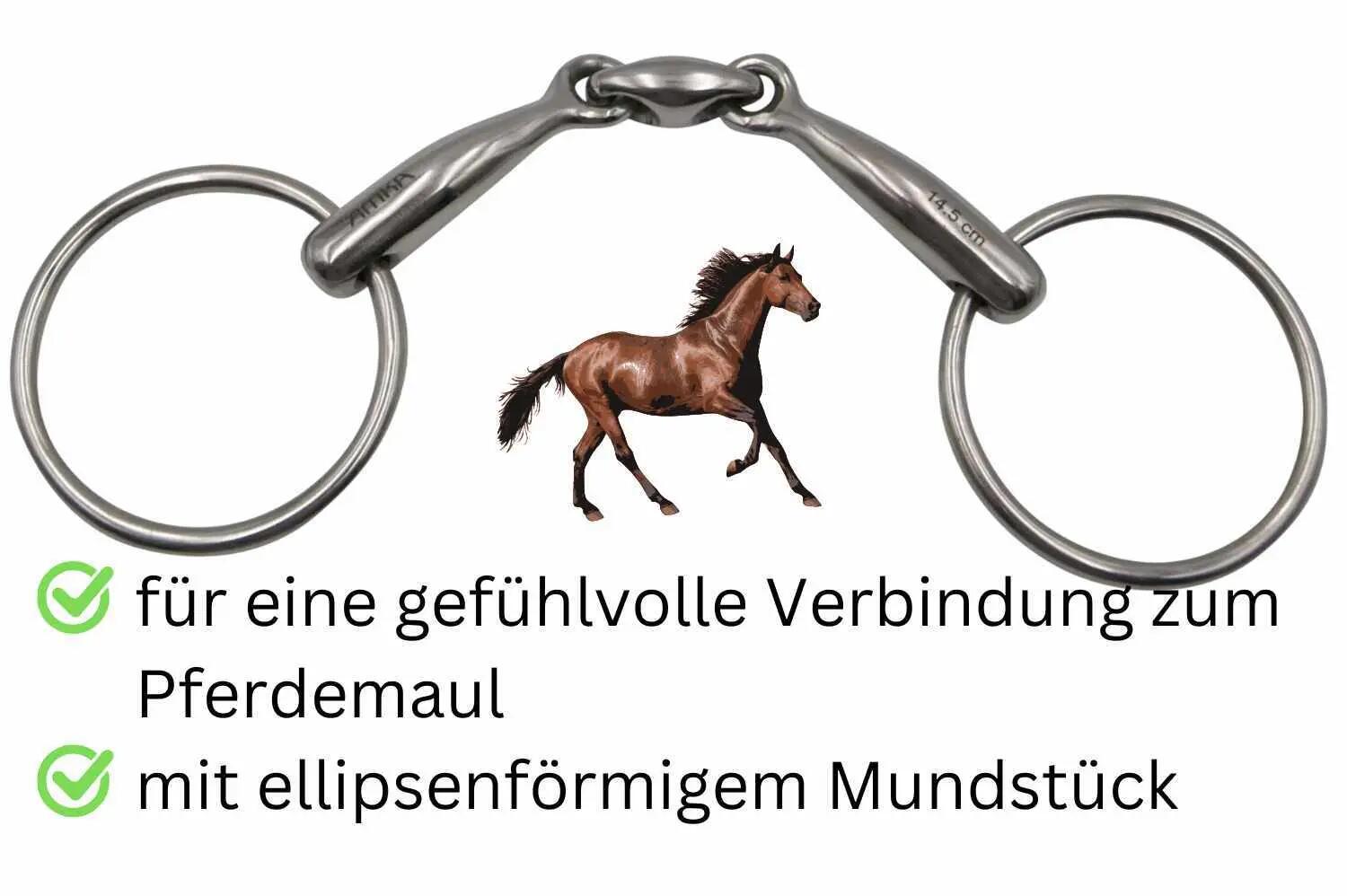 AMKA Wassertrense doppelt gebrochen 3/4