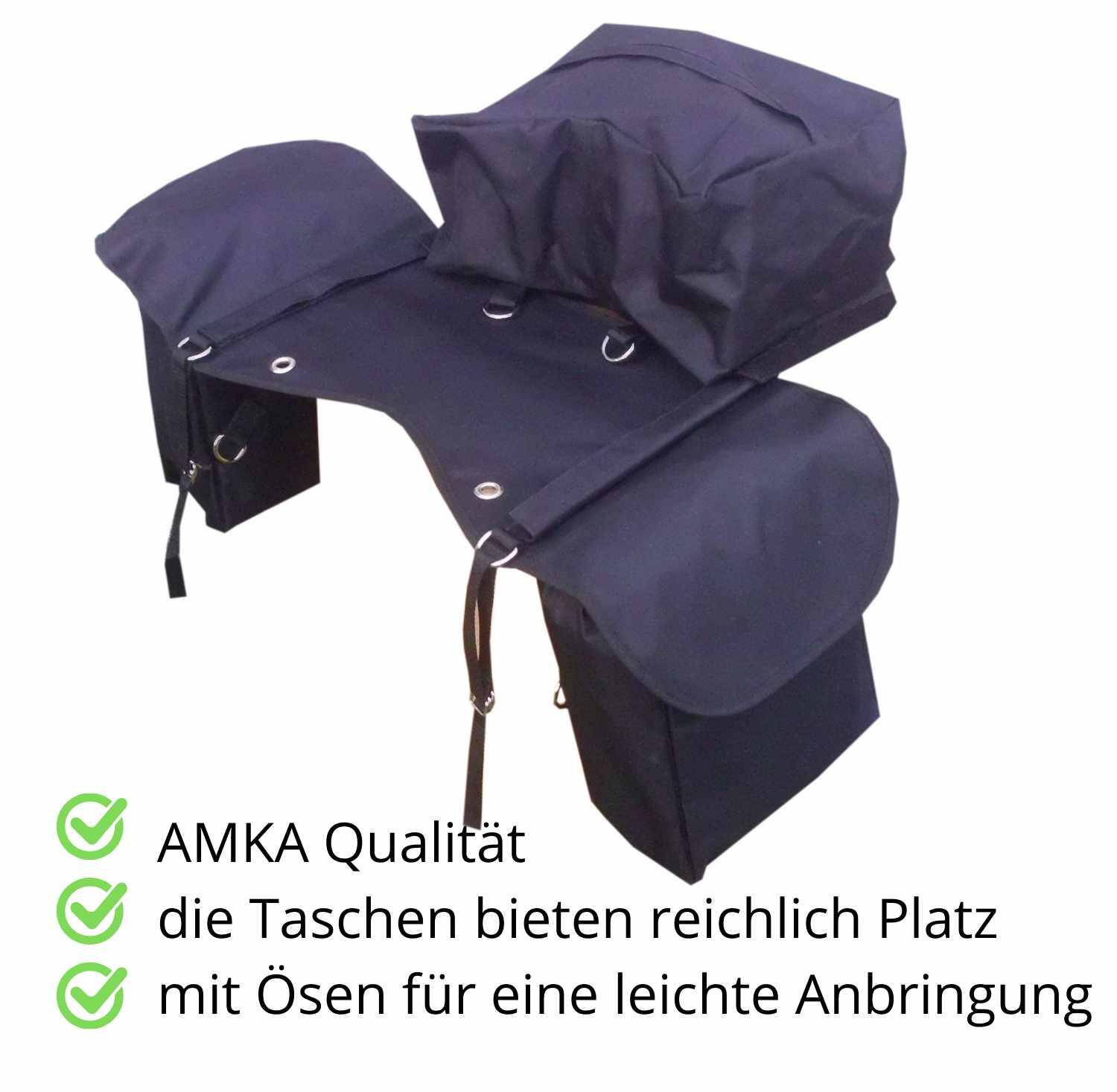 AMKA Pferde Packtasche TakeOff Trail 3/4