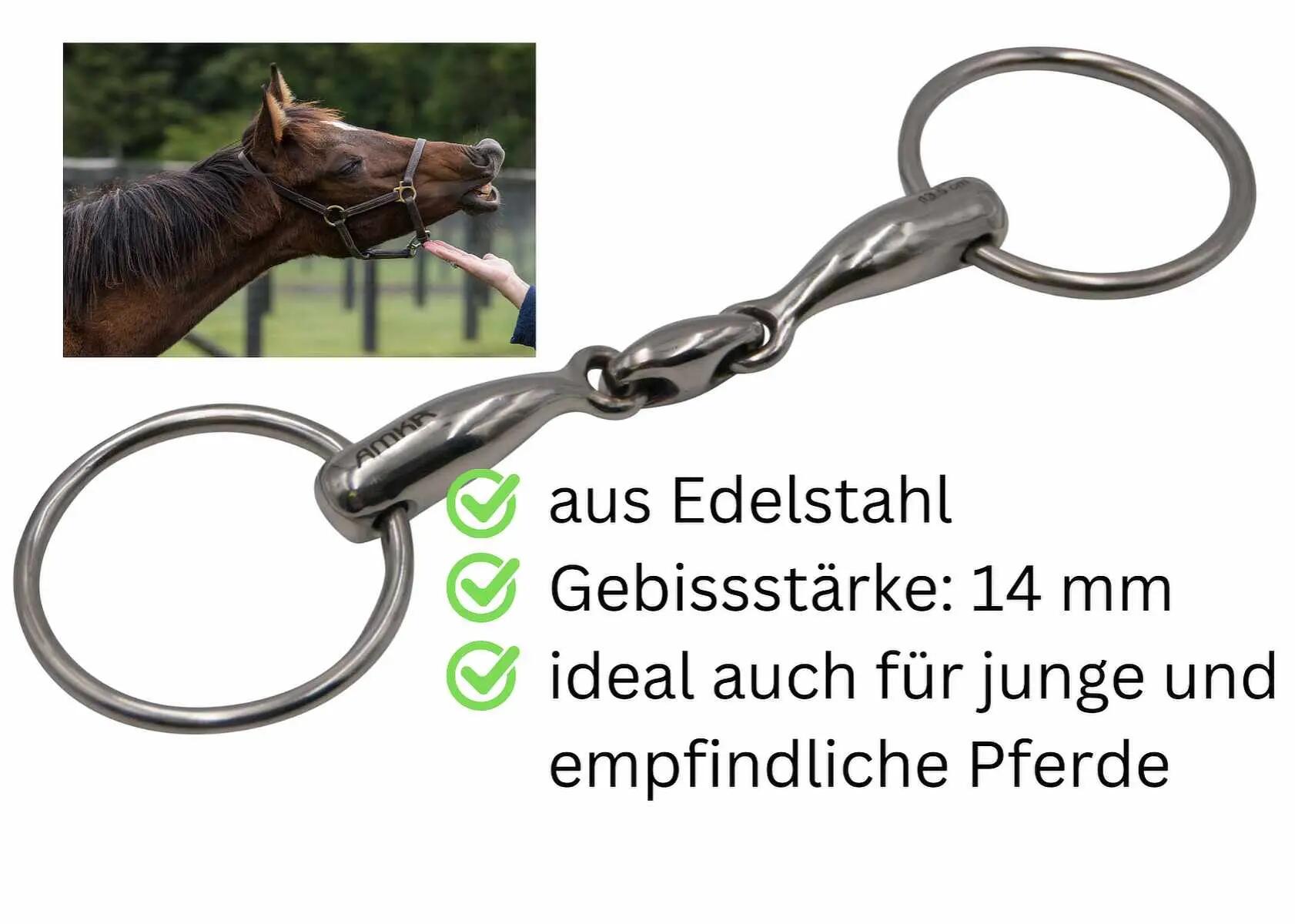 AMKA Wassertrense doppelt gebrochen 2/4