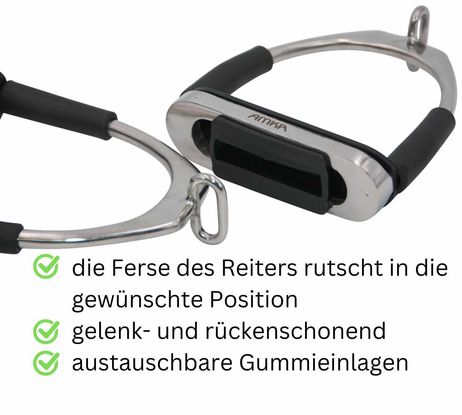 AMKA Sicherheitssteigbügel beweglich 3/4