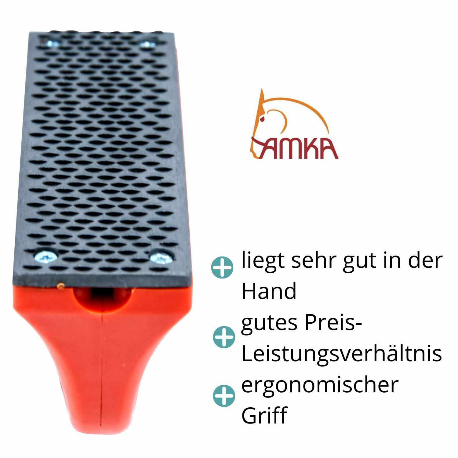 AMKA Hufraspel mit anatomisch geformten Griff 2/4