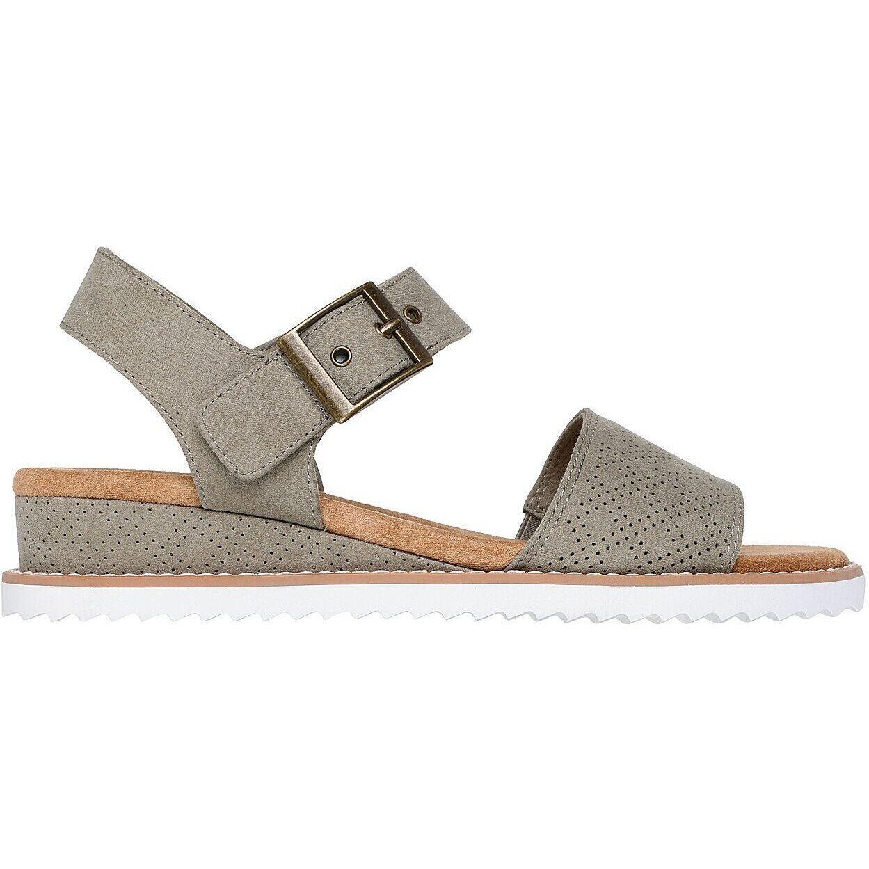 Sandalias Skechers Desert Kiss - Serend, Gris, Mujer 3/5