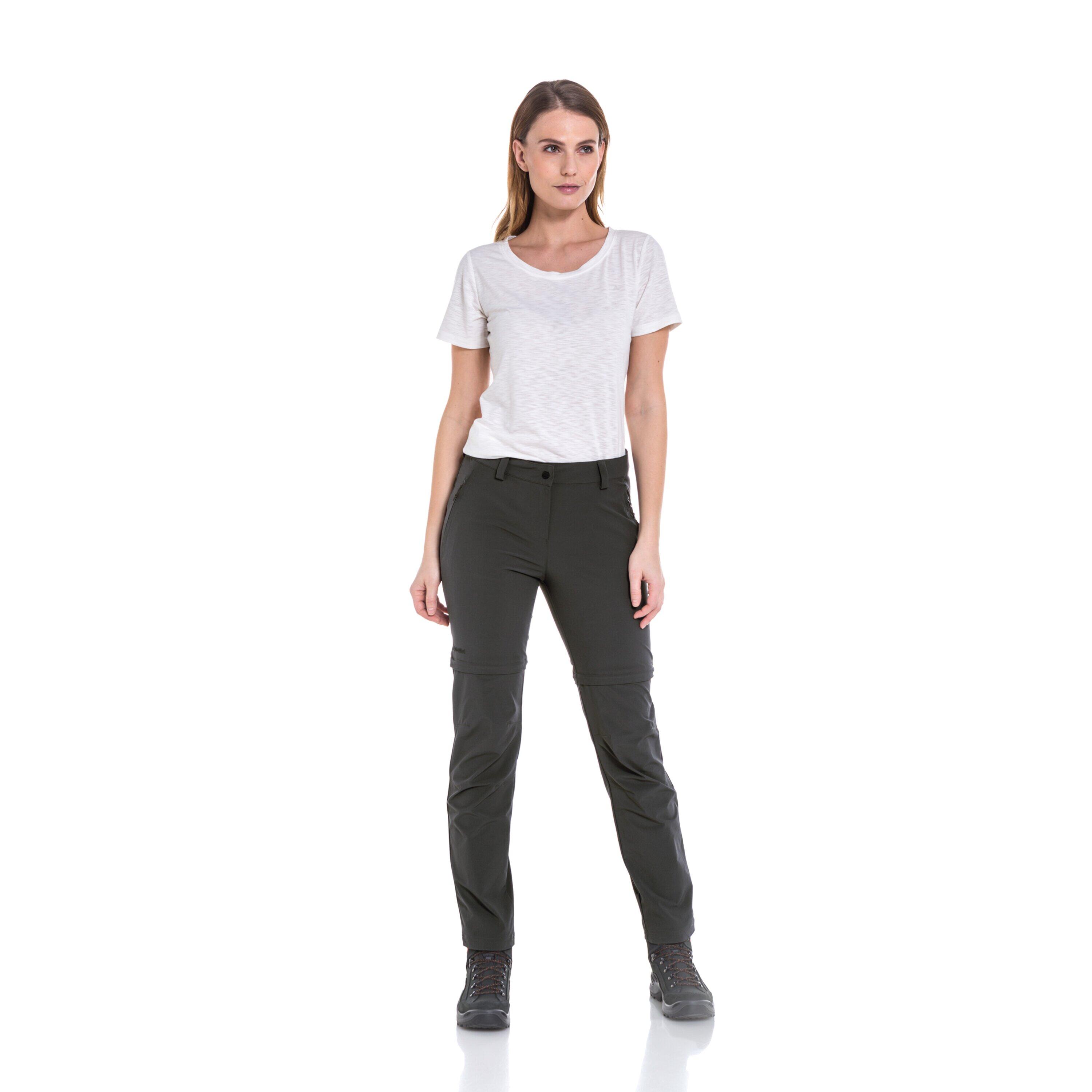 Wanderhose Ascona Pants Zip Off Wandern/Outdoor/Trekking Damen, Herren asphalt 2/7