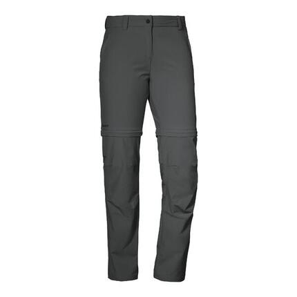 Wanderhose Ascona Pants Zip Off Wandern/Outdoor/Trekking Damen, Herren asphalt