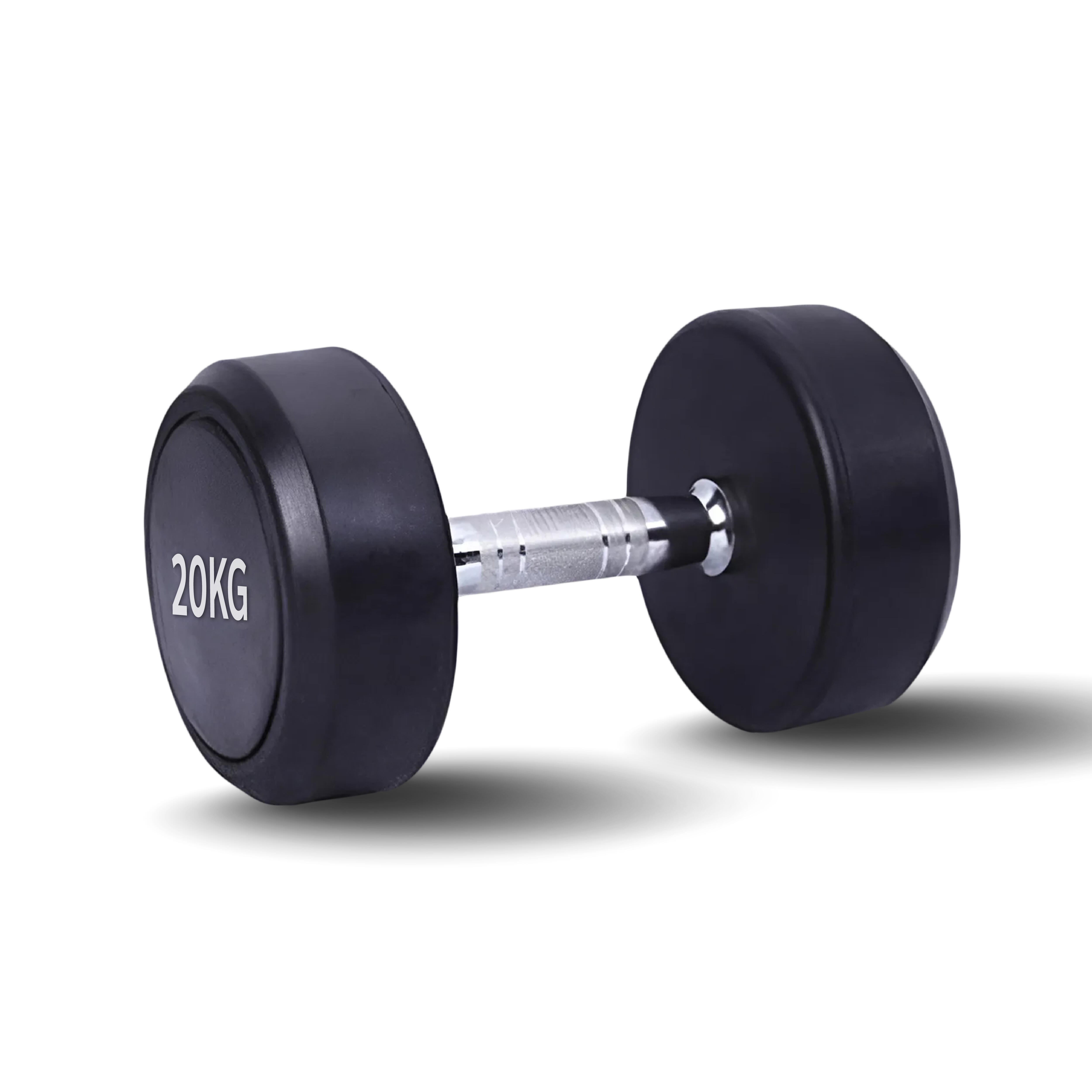 Round dumbbell 20 kg 1 pair - Homefittools