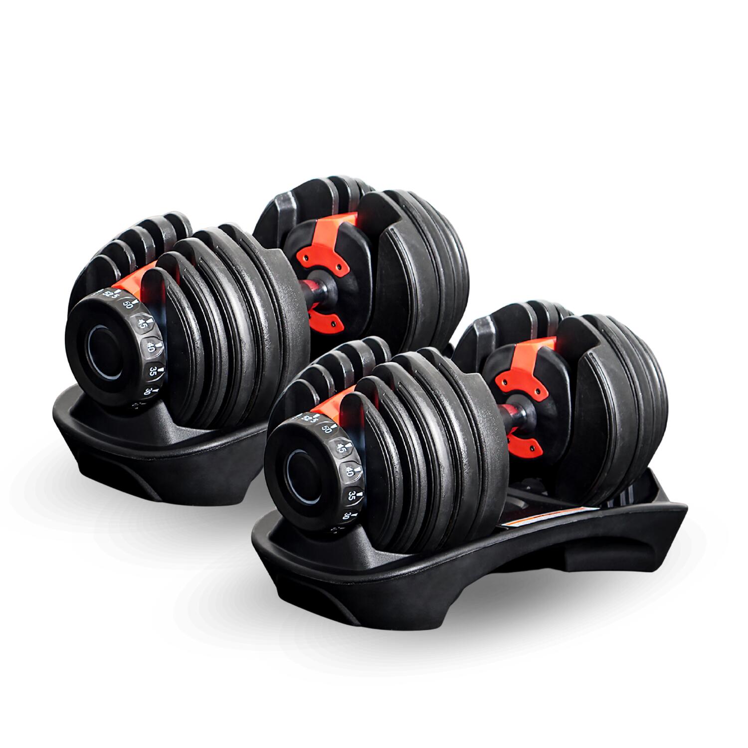 Adjustable dumbbell HFT 24 kg 1 pair - Homefittools