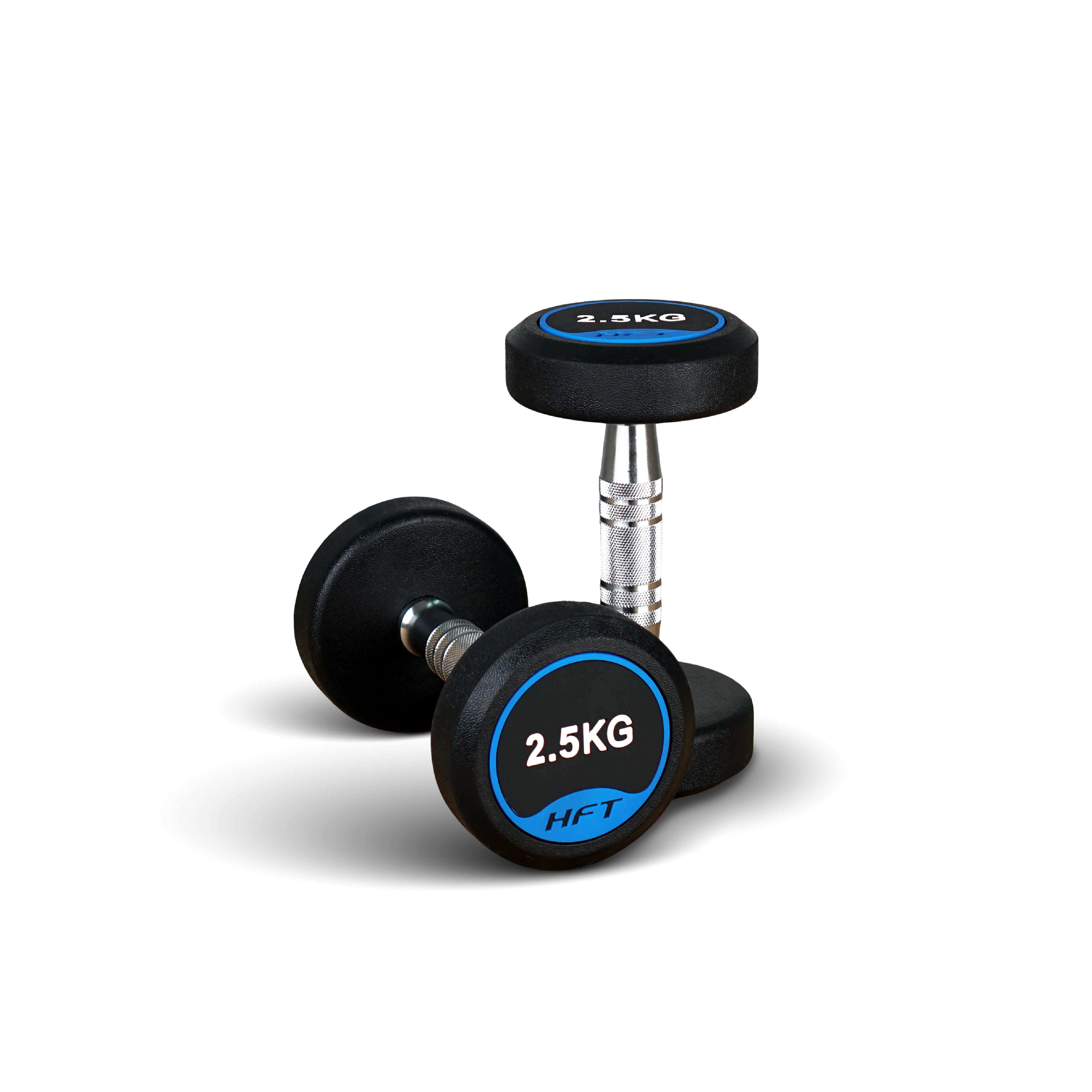 HFT Round Dumbbells 2.5 kg  1 Pair - Homefittools