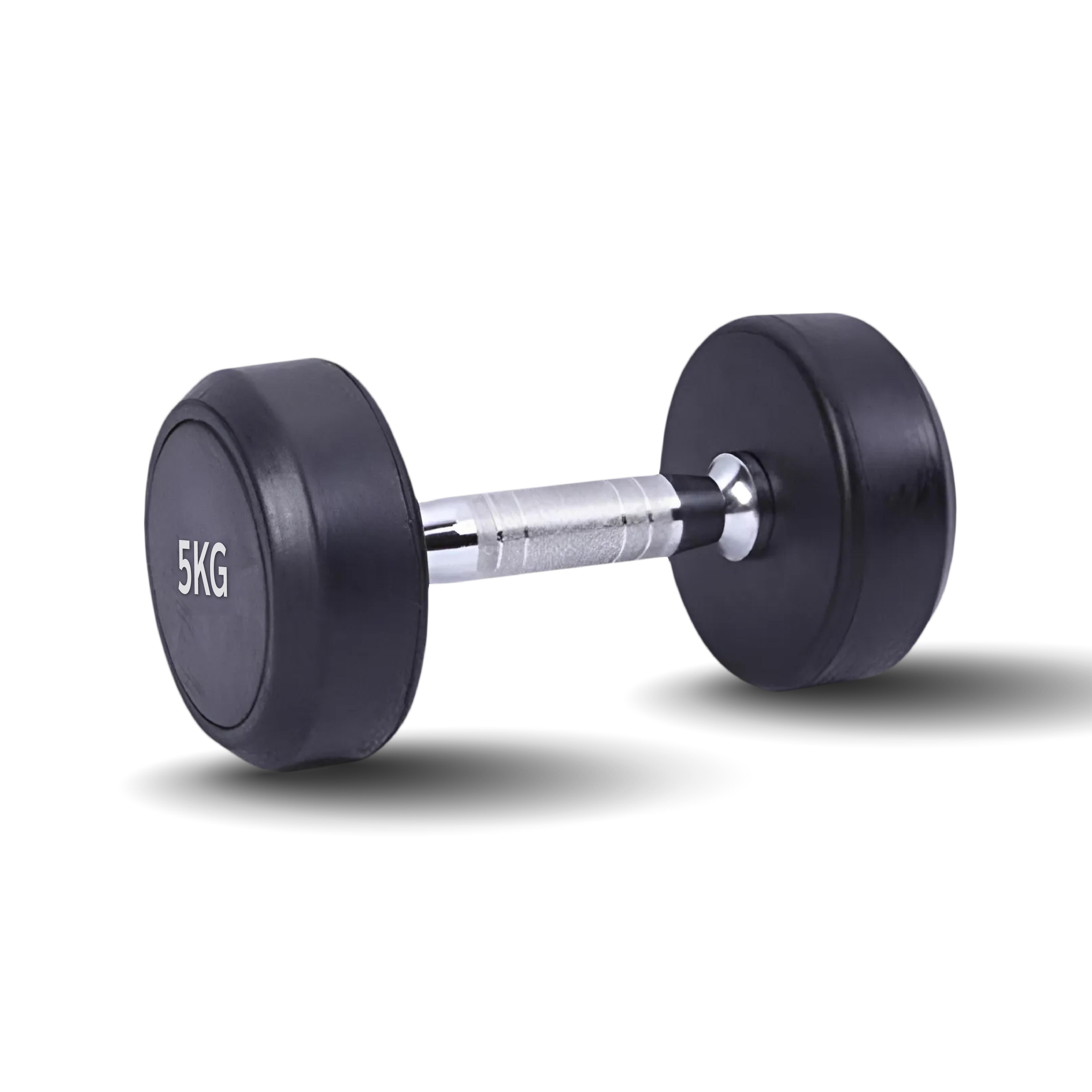 Round dumbbell 5 kg 1 pair - Homefittools