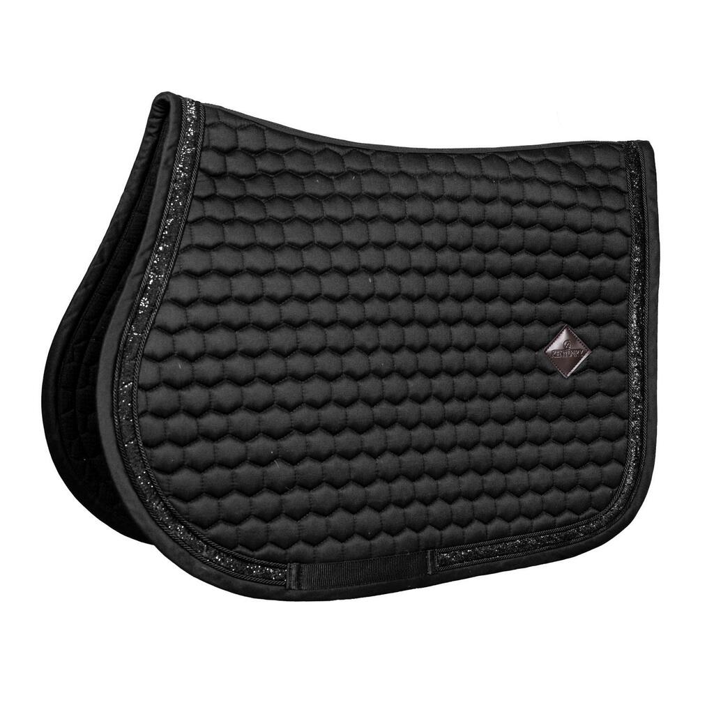 Saddle Pad glitter band jumping black
