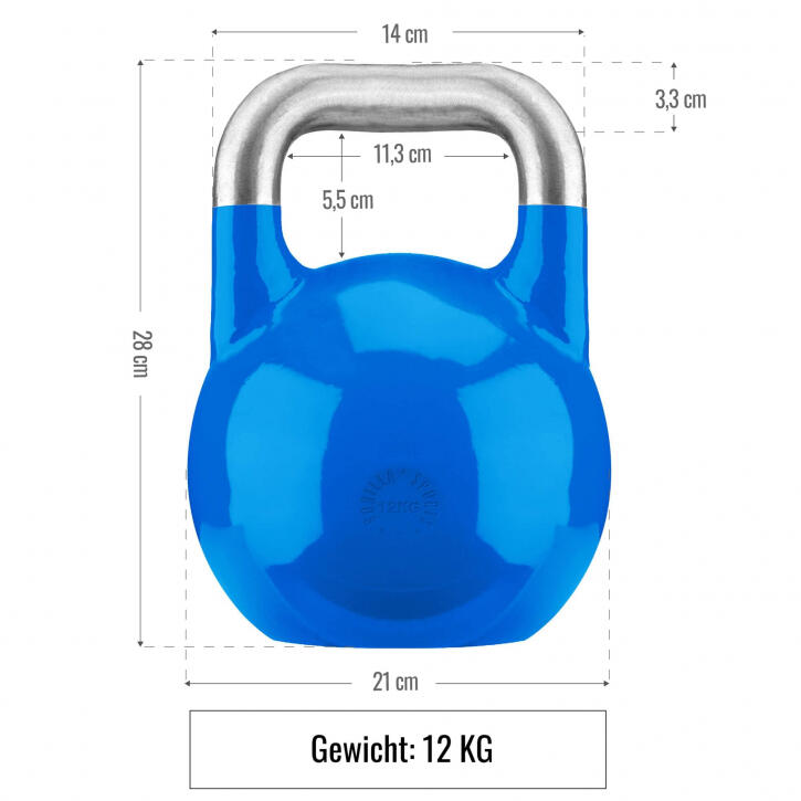Second Hand - Kettlebell de Competiție 12KG - Ca nou