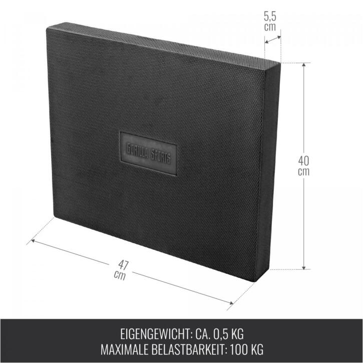 Second Hand - Placa de echilibru neagra - Ca nou