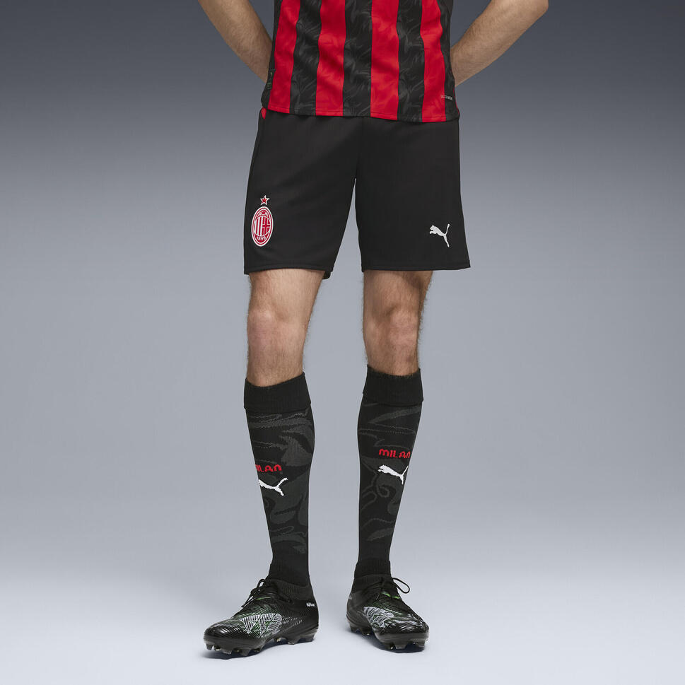 Męskie szorty AC Milan 25/26 PUMA Black For All Time Red