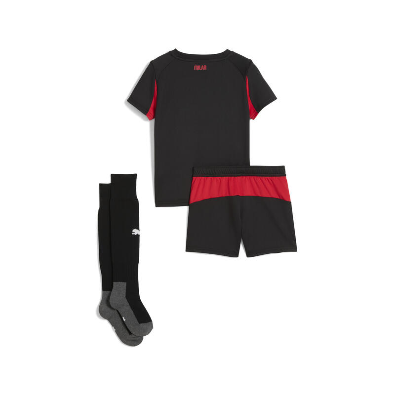 Dziecięcy strój domowy AC Milan 25/26 PUMA For All Time Red Black