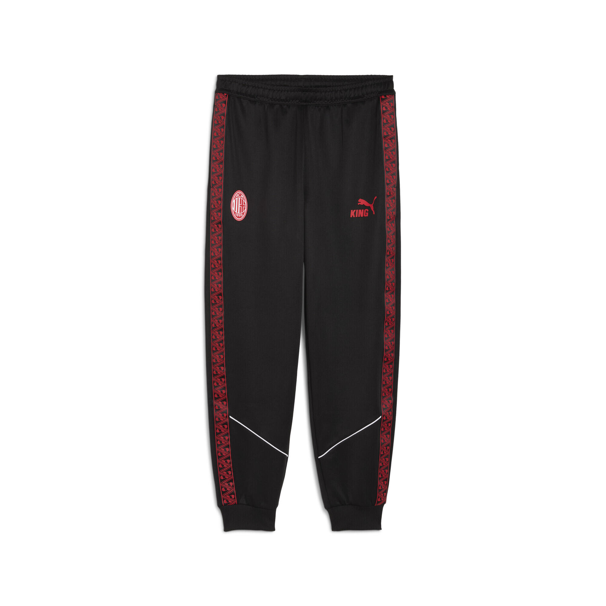 PUMA Pantaloni AC Milan KING Anthem da uomo PUMA Black For All Time Red