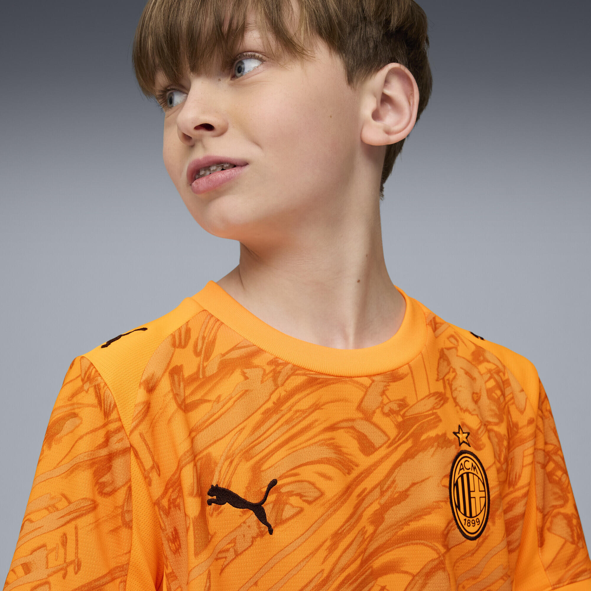 Maillot de gardien de but 25/26 AC Milan Enfant et Adolescent PUMA 3/7