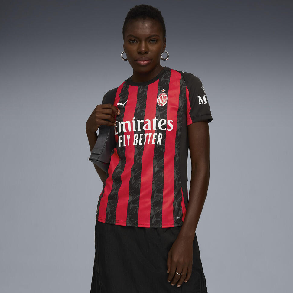Damska koszulka domowa AC Milan 25/26 PUMA For All Time Red Black
