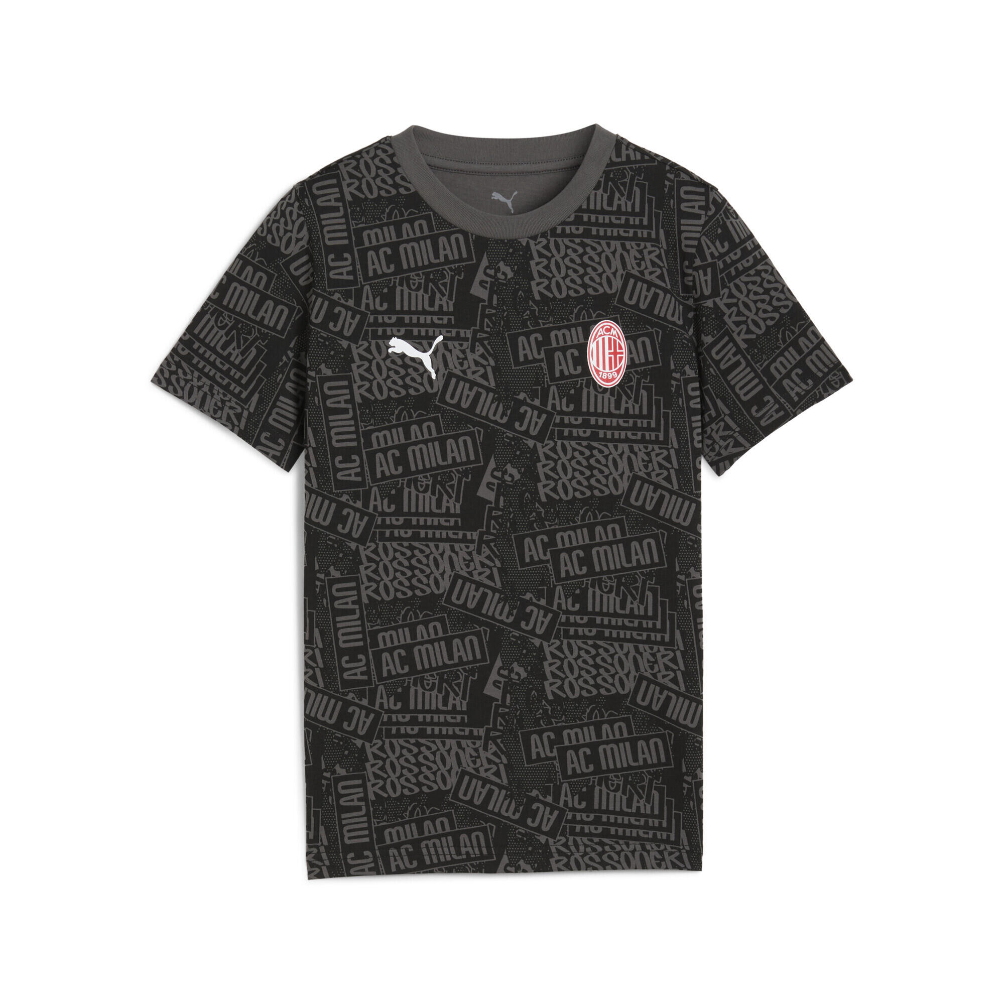 PUMA T-shirt con stampa integrale AC Milan FtblCulture per ragazzi PUMA
