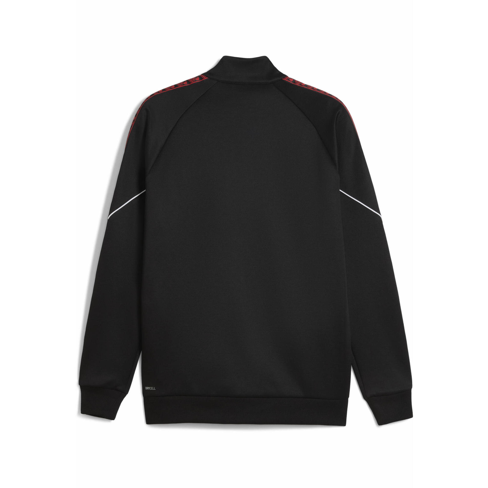 Męska kurtka AC Milan KING Anthem PUMA Black For All Time Red