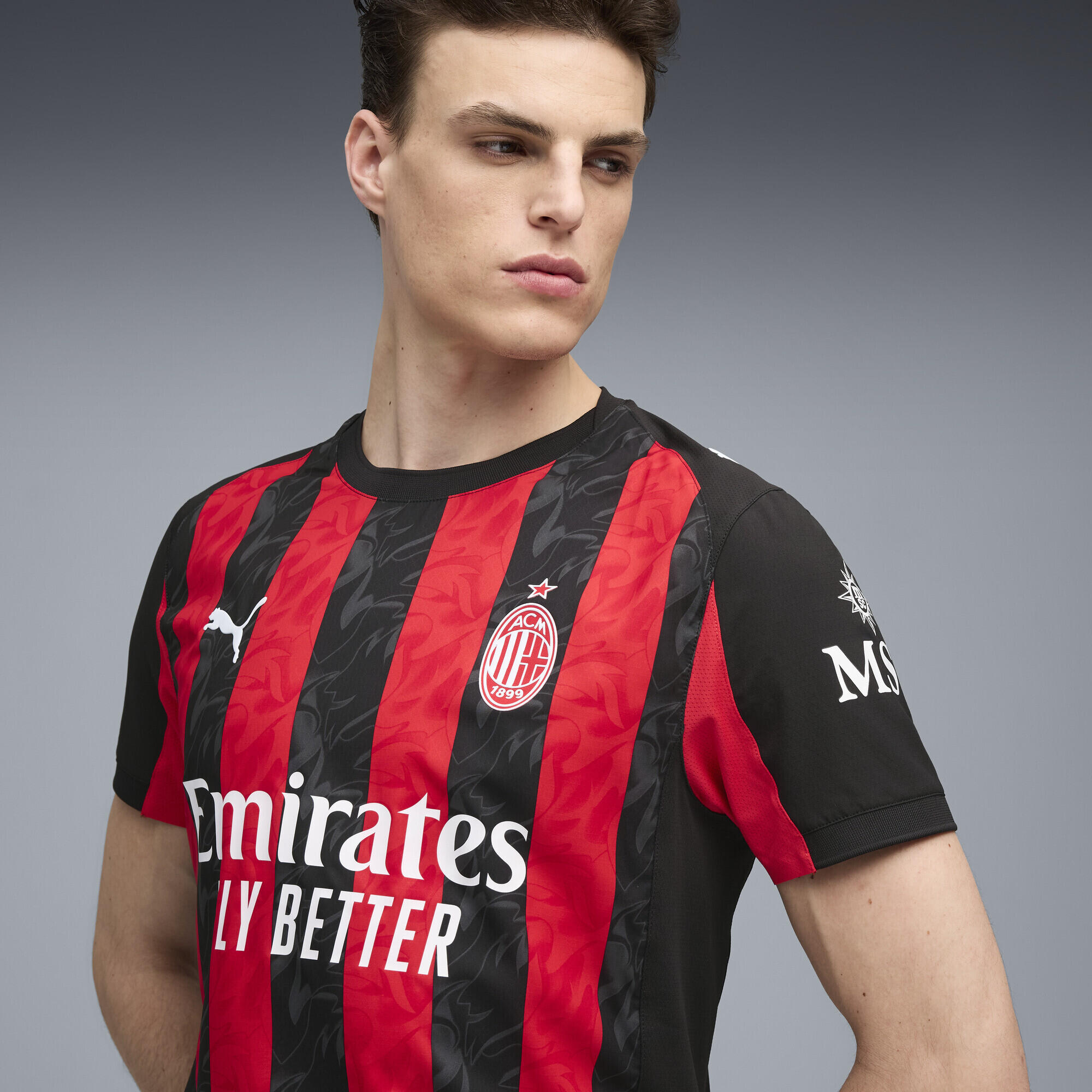 Męska autentyczna koszulka domowa AC Milan 25/26 PUMA 3/7