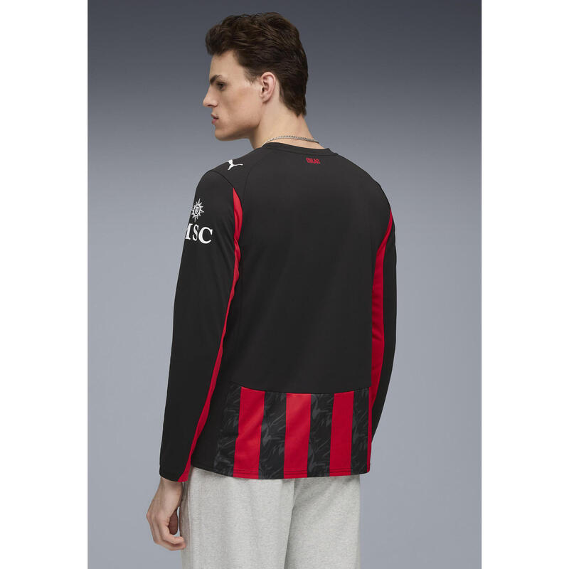 Męska koszulka domowa z długim rękawem AC Milan 25/26 PUMA