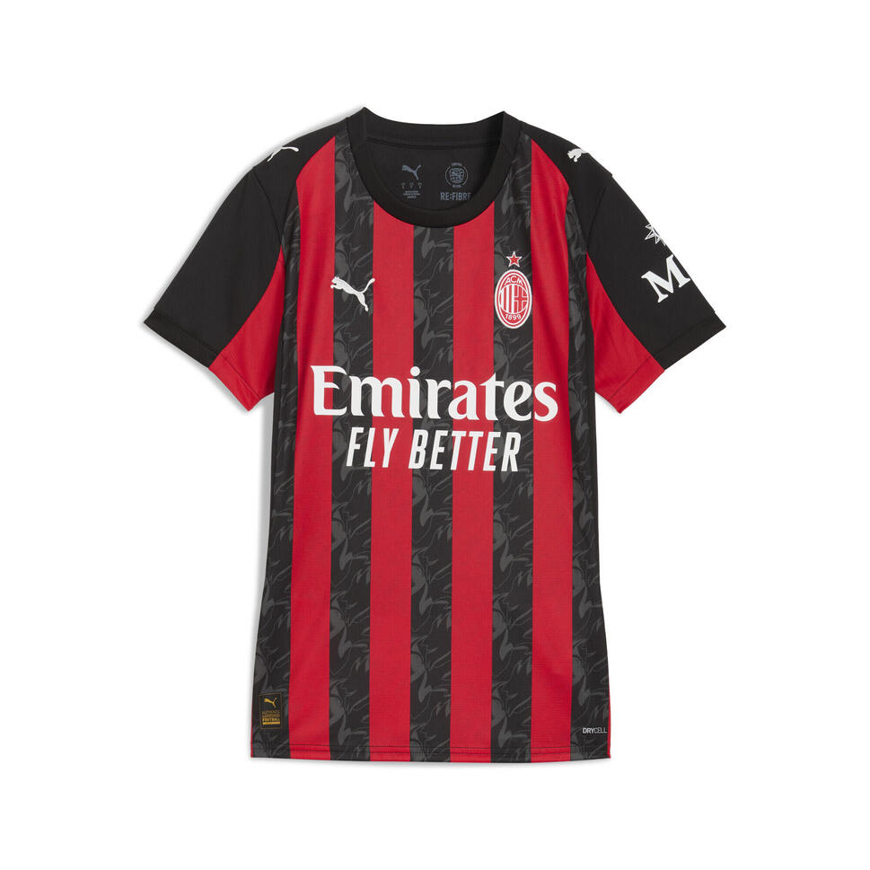 Damska koszulka domowa AC Milan 25/26 PUMA For All Time Red Black