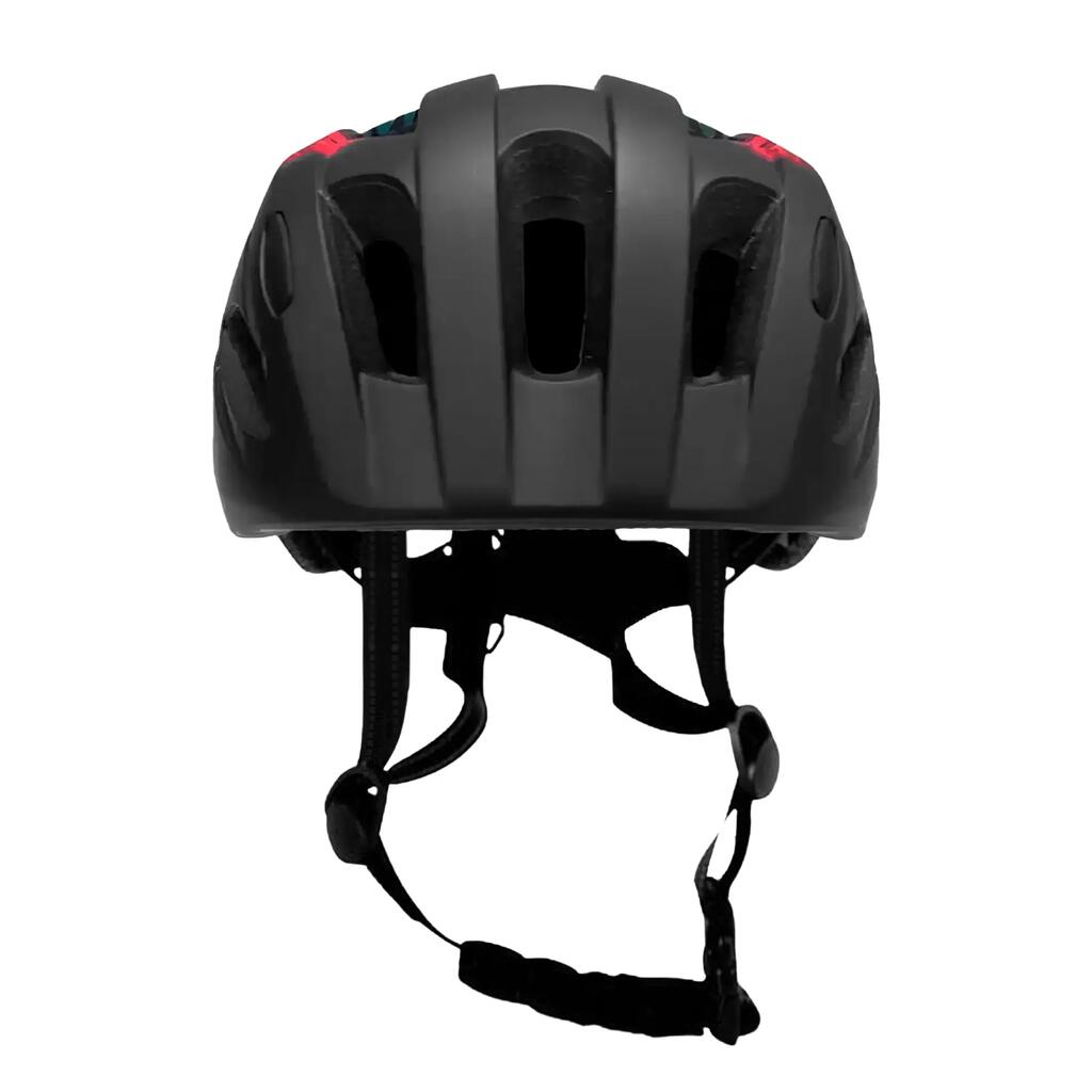 Bicycle Helmet for kids 6-12 years|Black Splash|Crazy Safety|EN1078 Certified