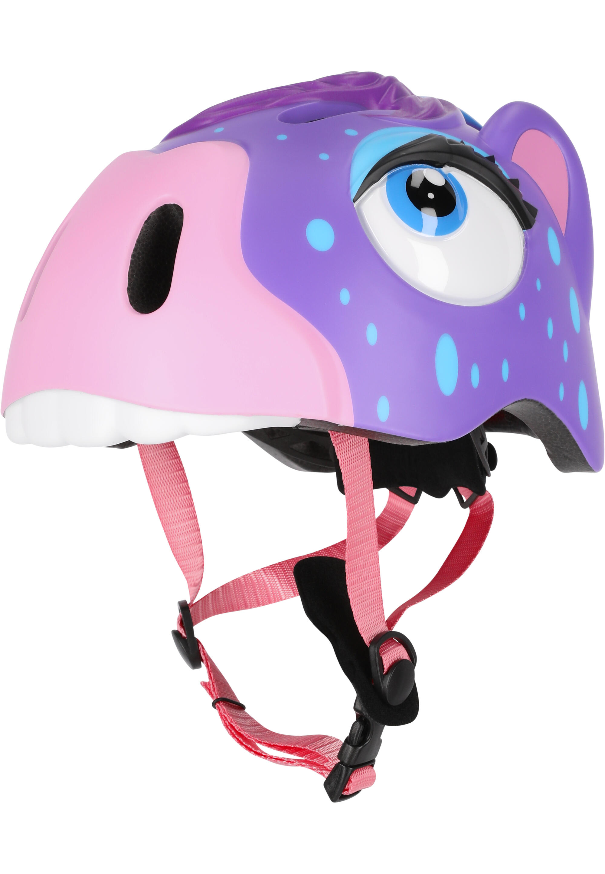 Capacete de bicicleta para crianças | pónei roxo | en 1078 certificado