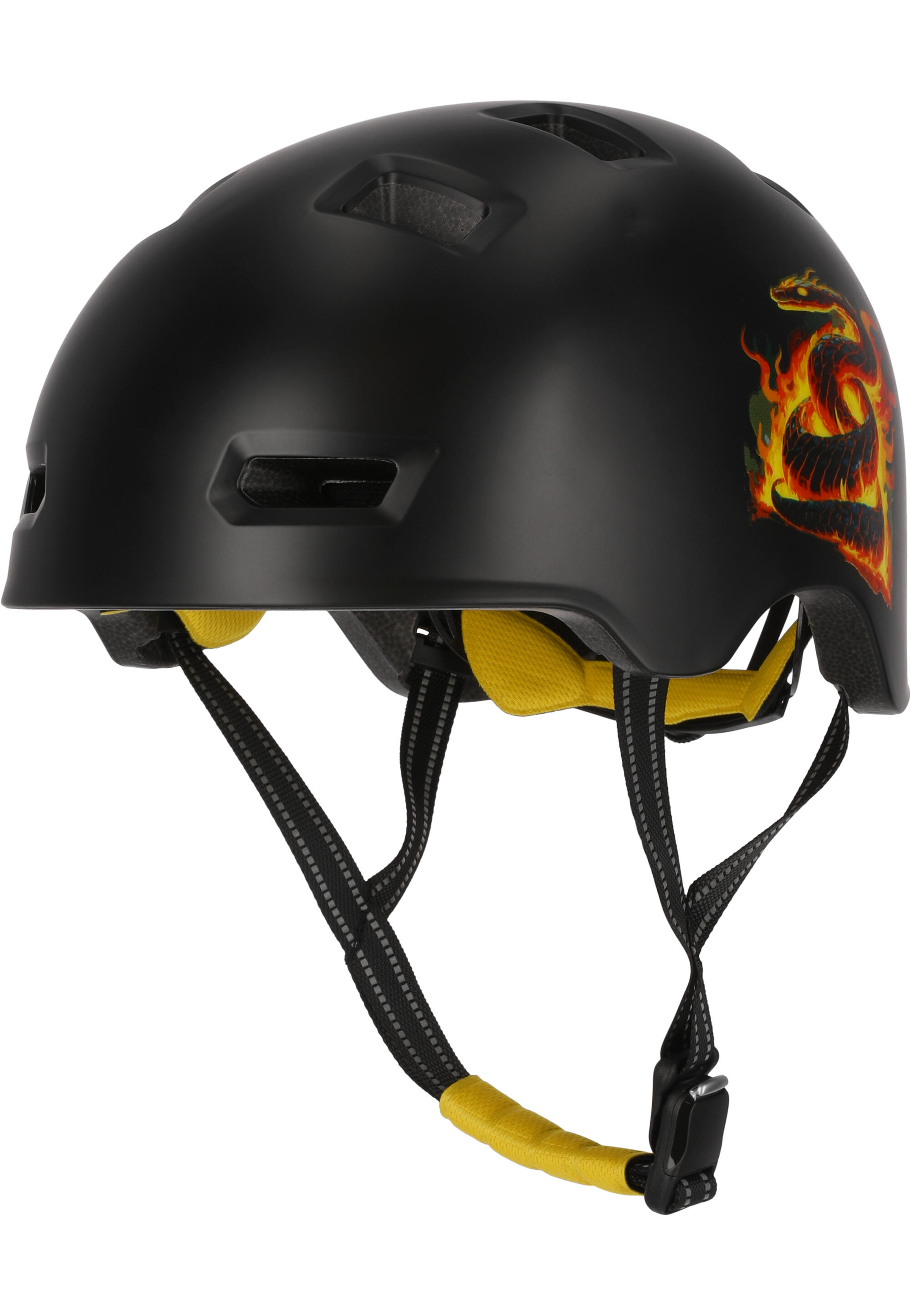 CRAZY SAFETY Skater Helm Rampage Snake