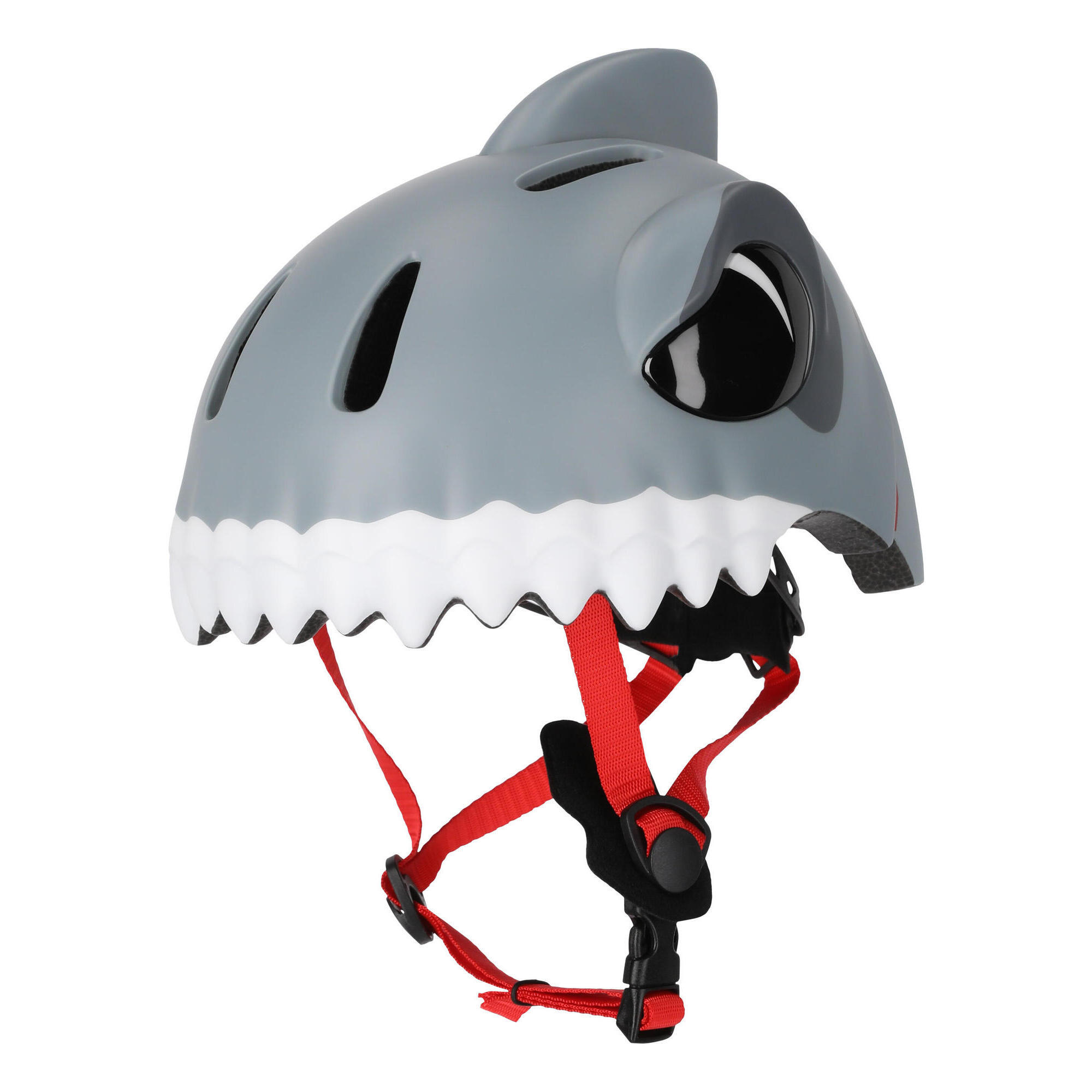 CRAZY SAFETY Dětská městská cyklistická helma Crazy Safety Shark