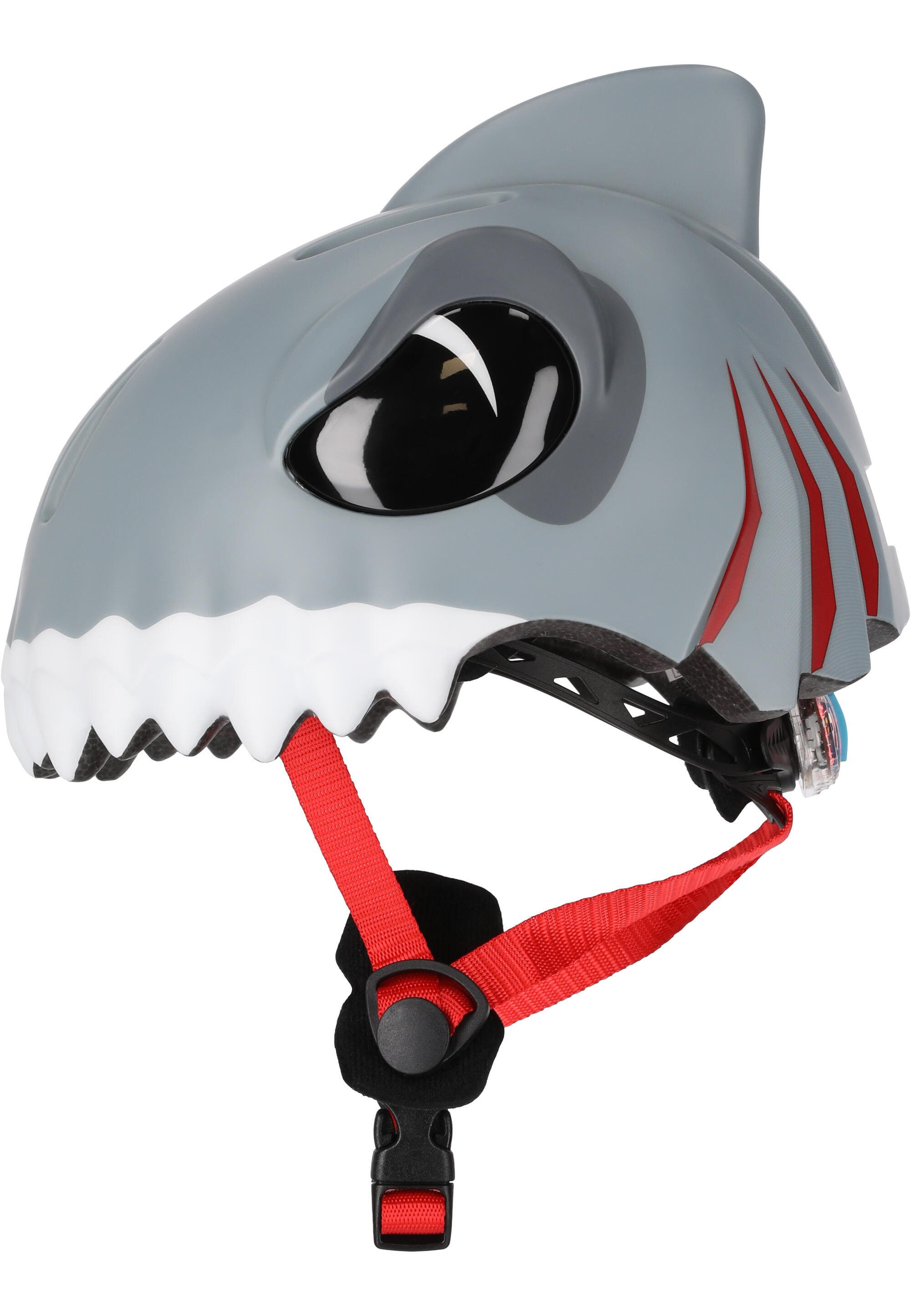 Capacete de bicicleta urbana para crianças Crazy Safety Shark 3/7