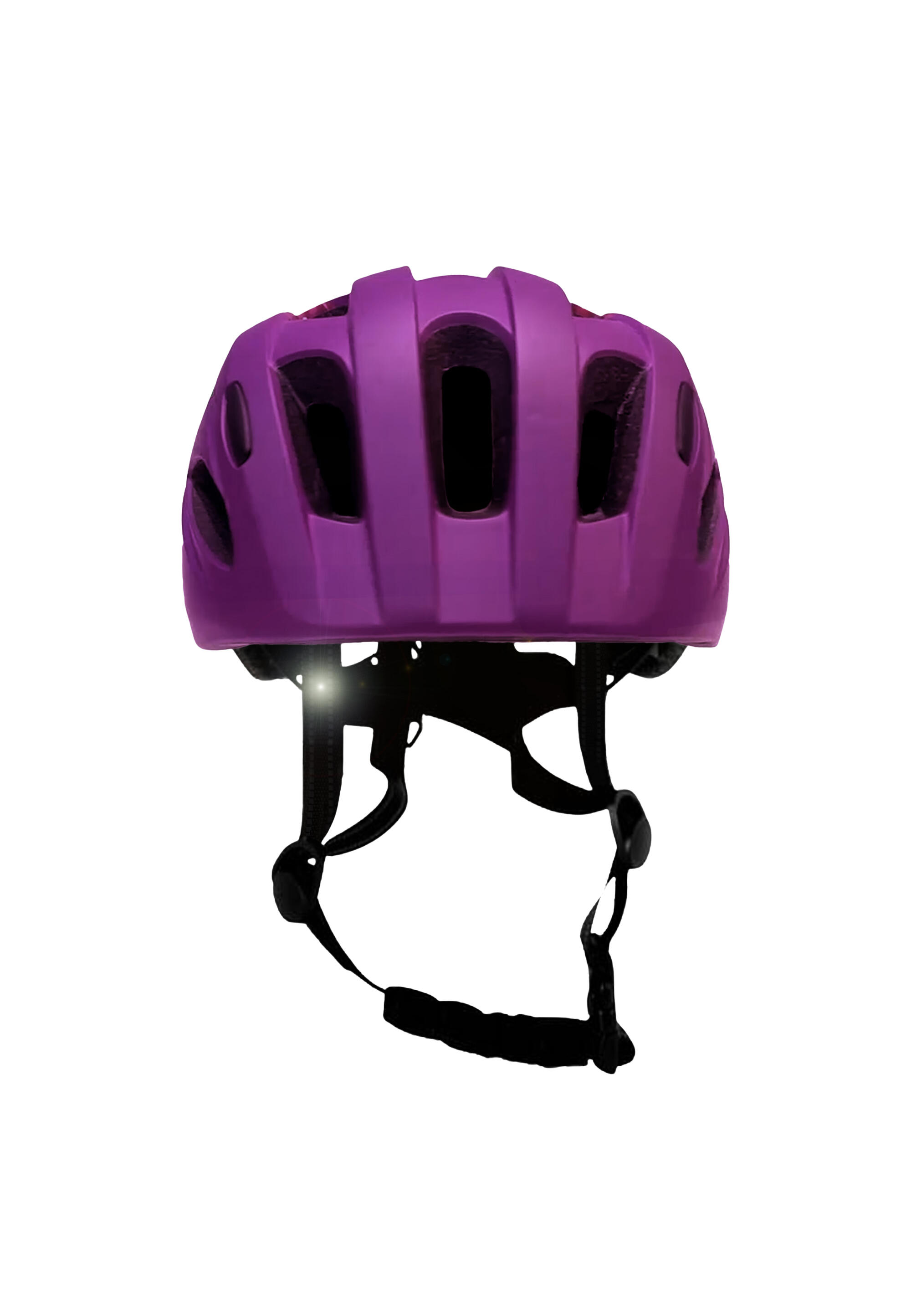 CRAZY SAFETY Bicycle Helmet for kids 6-12 years|Purple Heart|Crazy Safety|EN1078 Certified