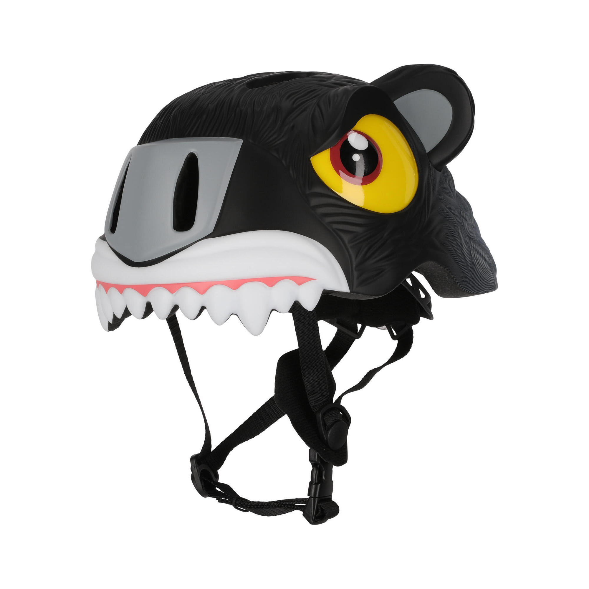 Crazy Safety - Fahrrad-helm Panther - Casque - Gris|noir - 38 S - Decathlon