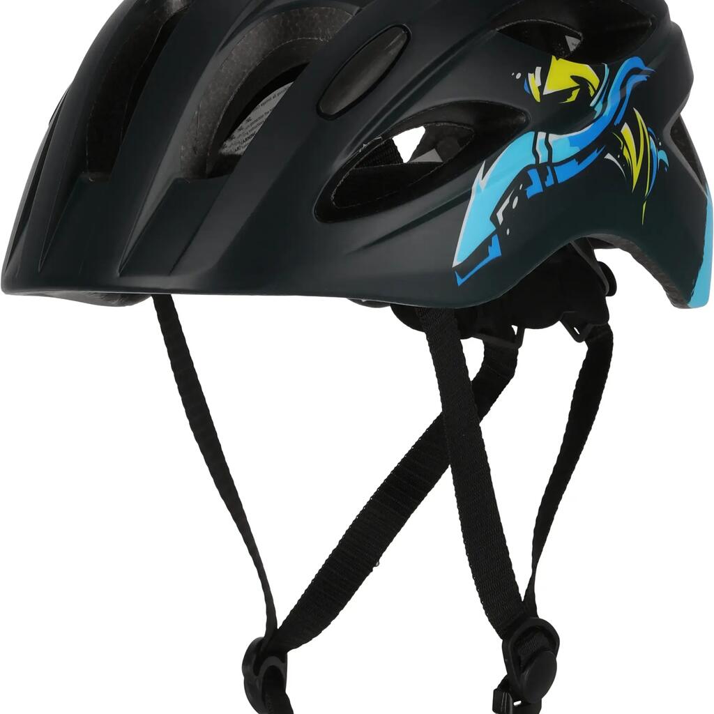 Bicycle Helmet for kids 6-12 years| Black Arrow| Crazy Safety | EN1078 Certified