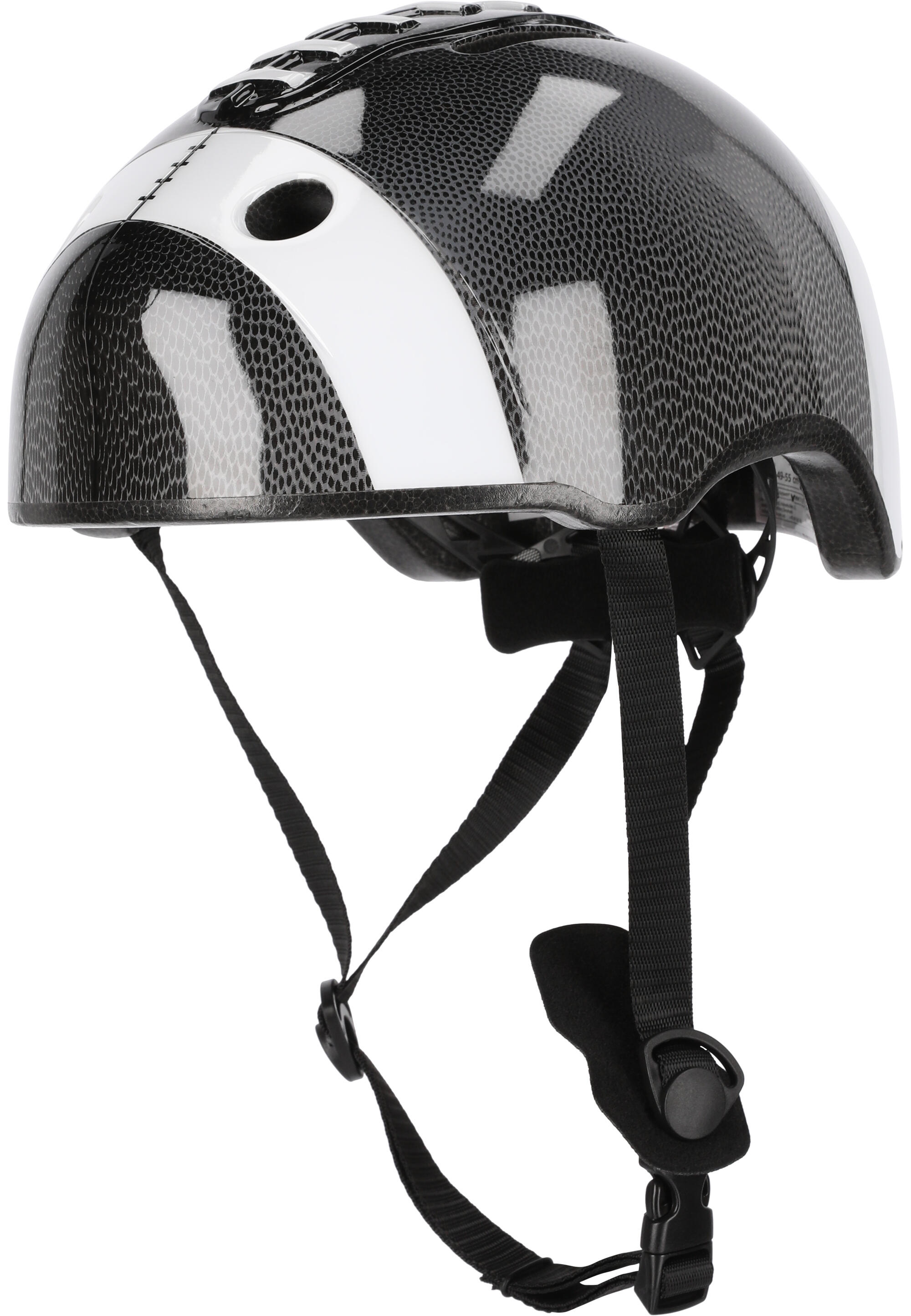 CRAZY SAFETY Bicycle Helmet for kids | Black US Football | Crazy Safety | EN 1078 Certified