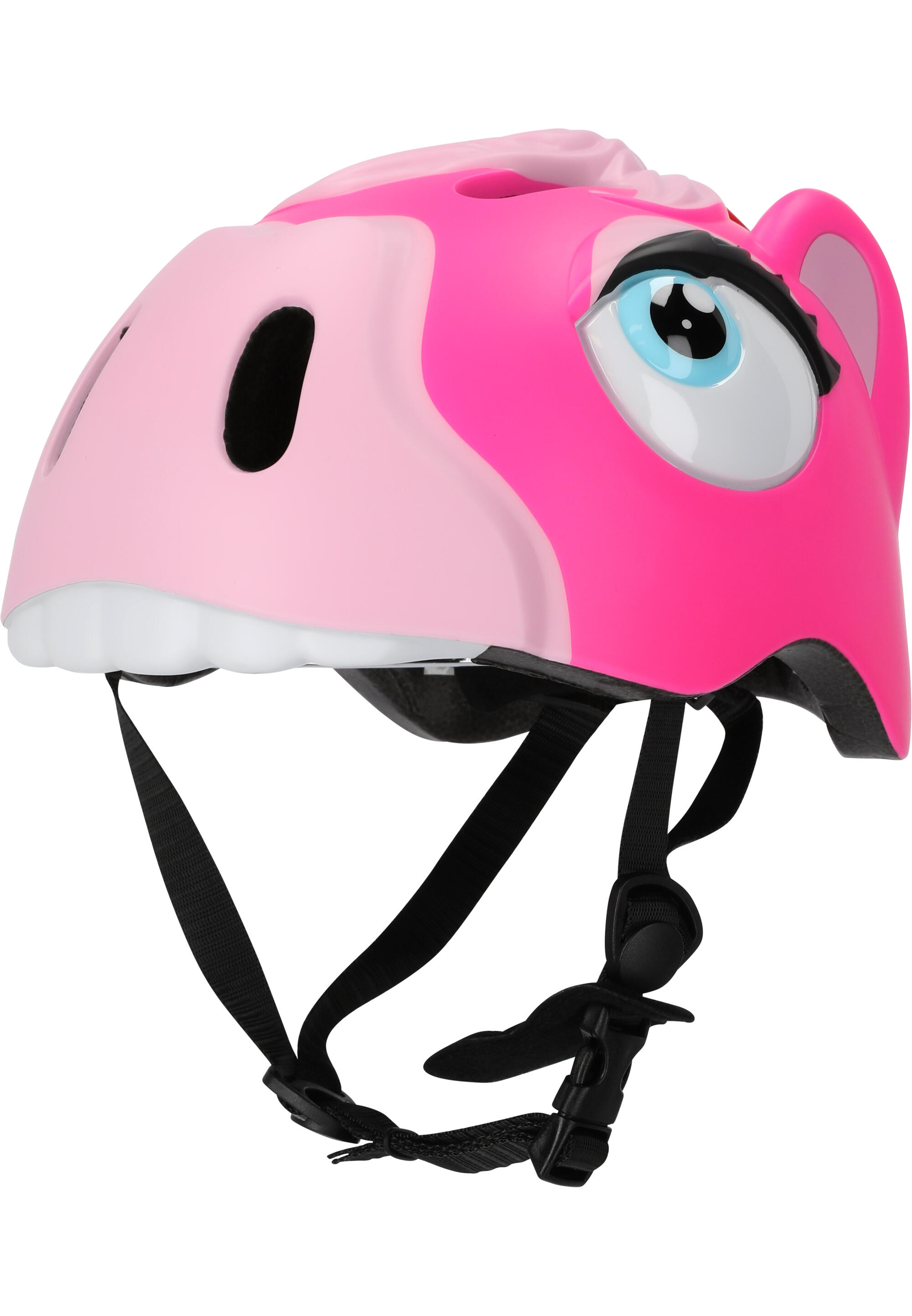 CRAZY SAFETY Fietshelm voor kinderen | Roze Paard | Crazy Safety | EN1078 Gecertificeerd