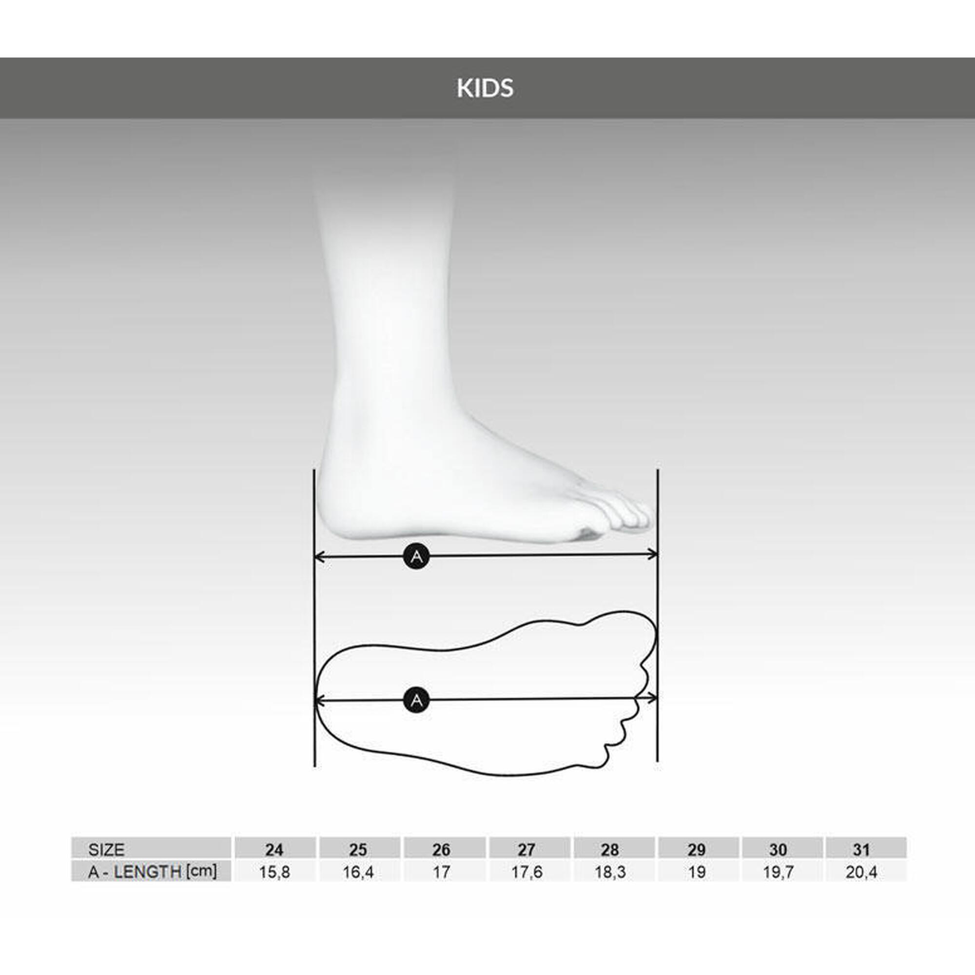 Buty minimalistyczne dziecięce ombre Brubeck Barefoot Merino
