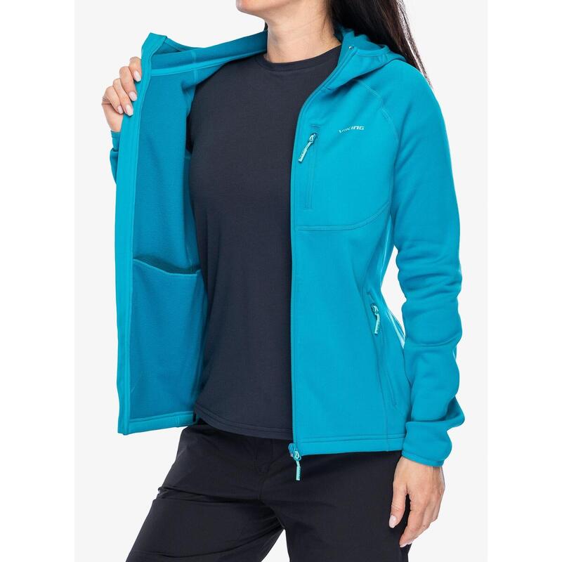 Hanorac tehnic de trekking pentru femei Viking Jukon Hoodie