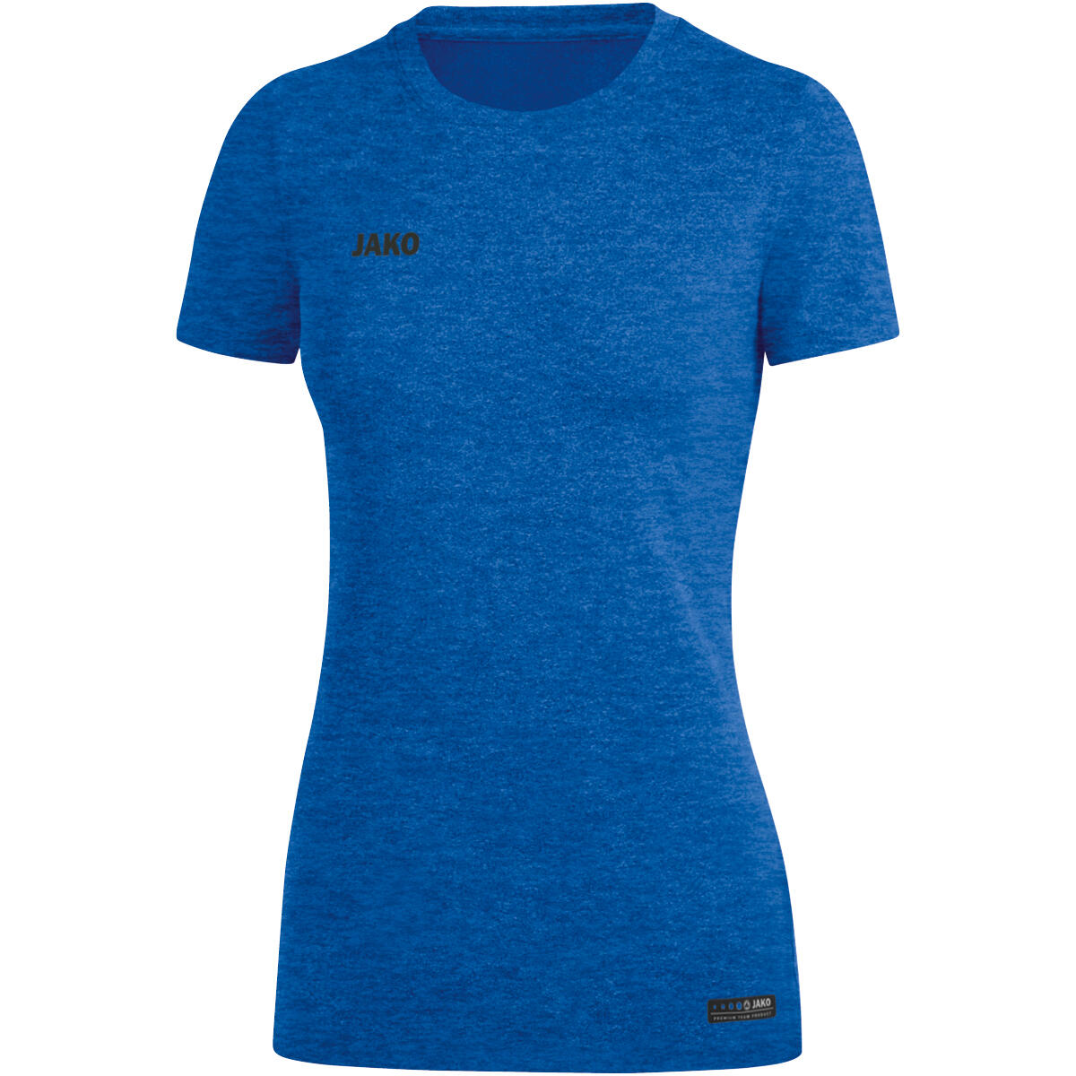 Jako - T-shirt Femme Jako Premium Basics - T-shirt Manches Courtes - Bleu - Decathlon