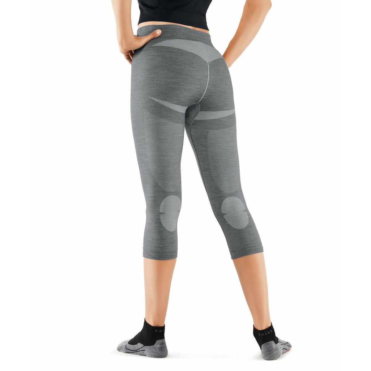 Leggings da donna Falke 3/4 Tights Wool-Tech Light 7/7