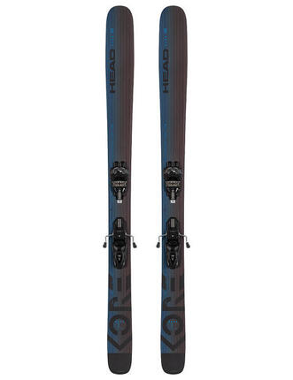 Narty allmountain freeride HEAD KORE 111 + wiązania TYROLIA ATTACK 11 z GRIPWALK