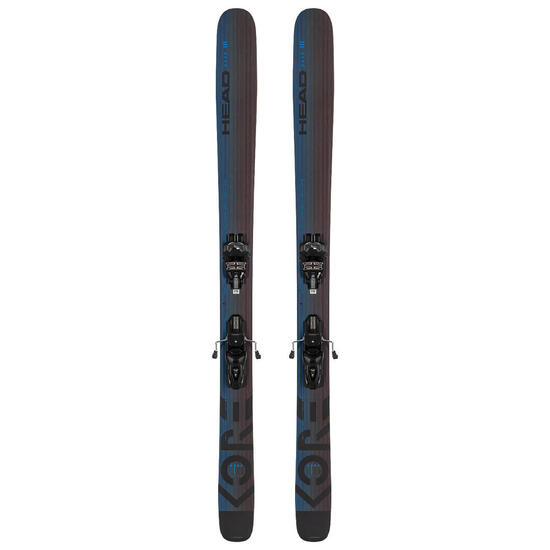 Narty allmountain freeride HEAD KORE 111 + wiązania TYROLIA ATTACK 11 z GRIPWALK
