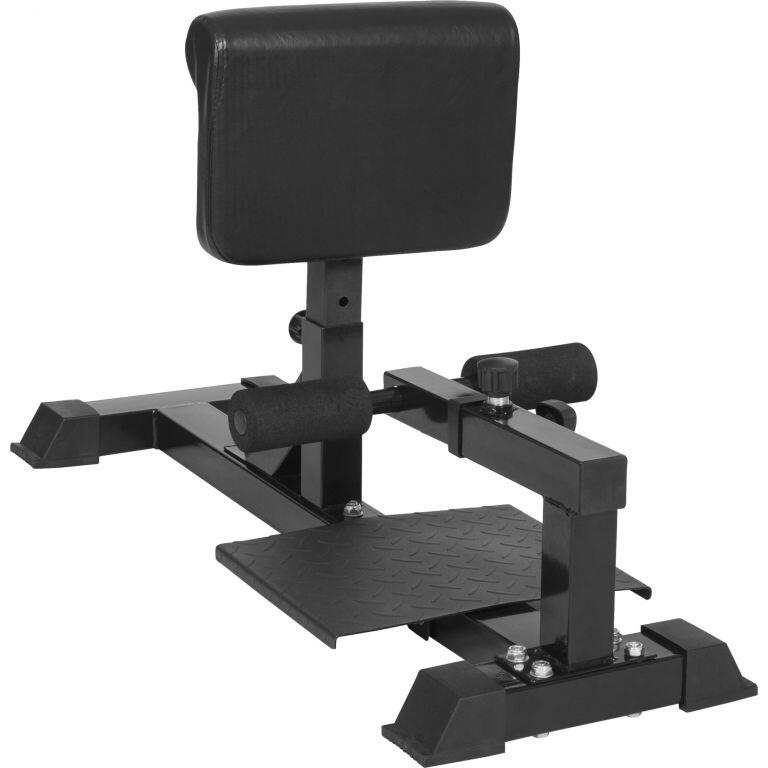 Gorilla Sports - Sissy Squat Machine / Appareil Abdominal Et Dos - Banc De Musculation - Noir - Taille Unique - Decathlon