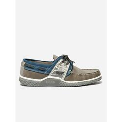Chaussures bateau Homme - GLOBEK Gris