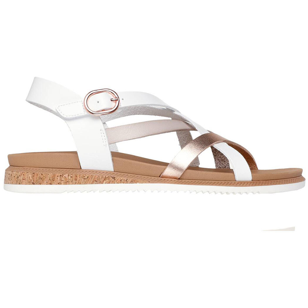 Sandales Skechers Desert Kiss Low - Pe, Blanc, Femmes 5/5